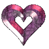 Gif animé coeur 3D